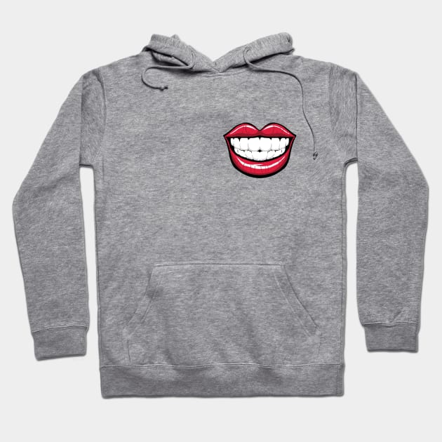 SMILE Hoodie by MAYRAREINART